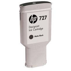HP C1Q12A, HP 727 300-ml Matte Black Designjet Ink Cartridge