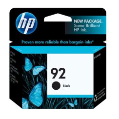 Genuine HP C9362WN, HP 92 Black Print Cartridge (