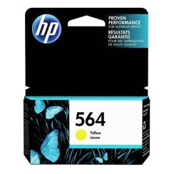 Genuine HP CB320WN, HP 564 Yellow Ink Cartridge