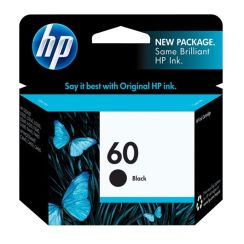 Genuine HP CC640WN, HP 60 Black Ink Cartridge, EAS Sensormatic 