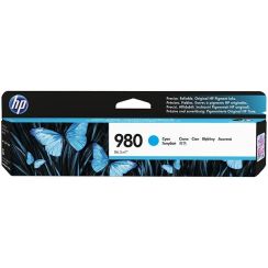 Genuine New HP Brand D8J07A Cyan Ink Cartridge