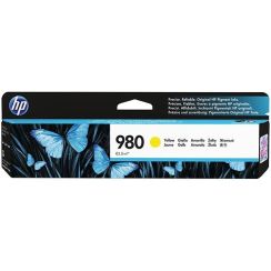 Genuine New HP Brand D8J09A Yellow Ink Cartridge
