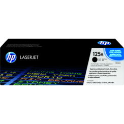 Genuine New HP 125A, CB540A, Black LaserJet Toner Cartridge