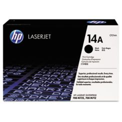 Genuine HP 14A, CF214A, Low Yield Black LaserJet Toner Cartridge M712 / M725