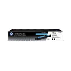 Genuine New HP 143A (W1143AD) Dual Pack Black Neverstop Toner Reload Kit  
