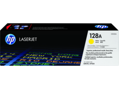 Genuine New HP 128A, CE322A, Yellow LaserJet Toner Cartridge