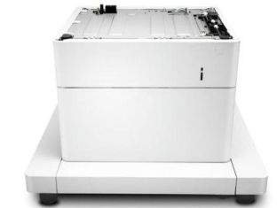 Genuine HP J8J91A 550-Sheet Paper Feeder with Cabinet 