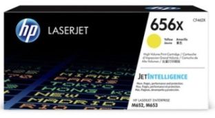 Genuine HP 656X Color LaserJet Enterprise M652, M653 High Yield Yellow LaserJet Toner CF462X